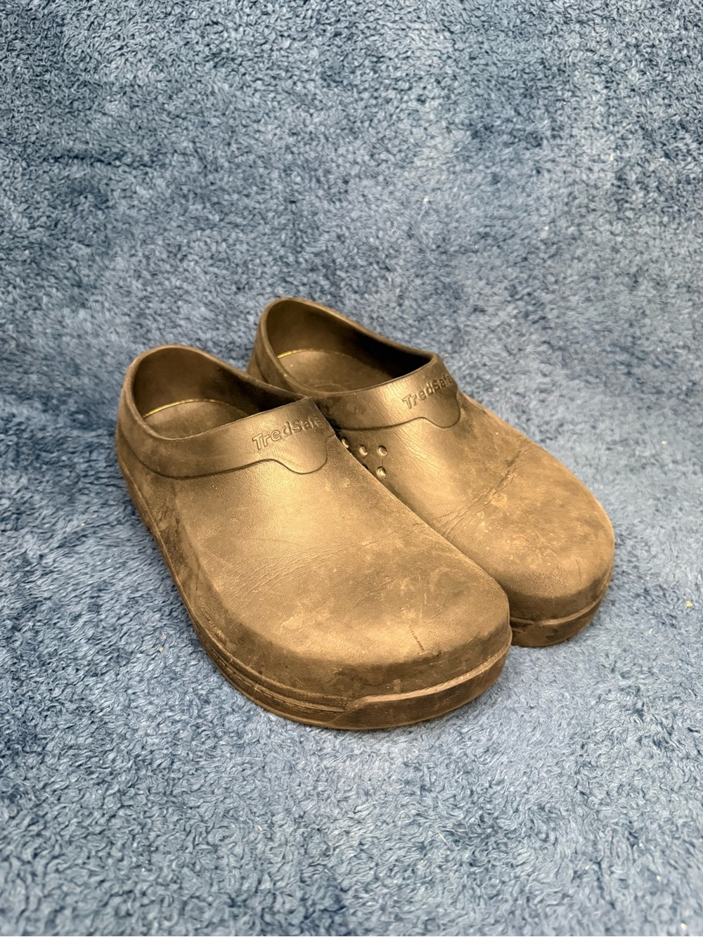 Tredsafe Slip-On Work Clogs in Black